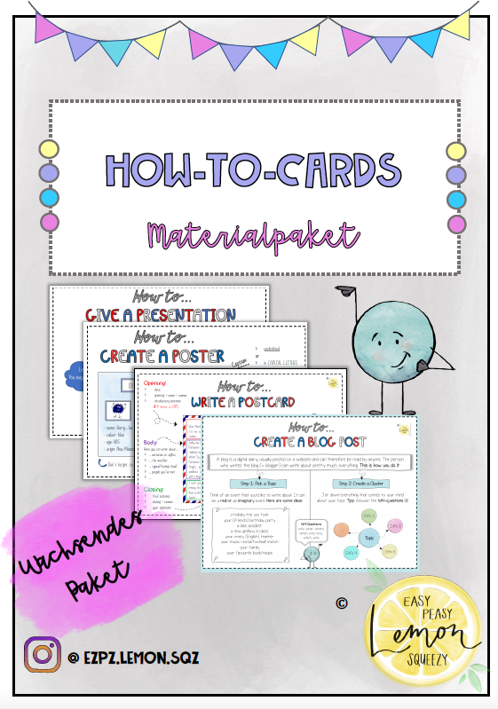 Materialpaket: How-to-Cards