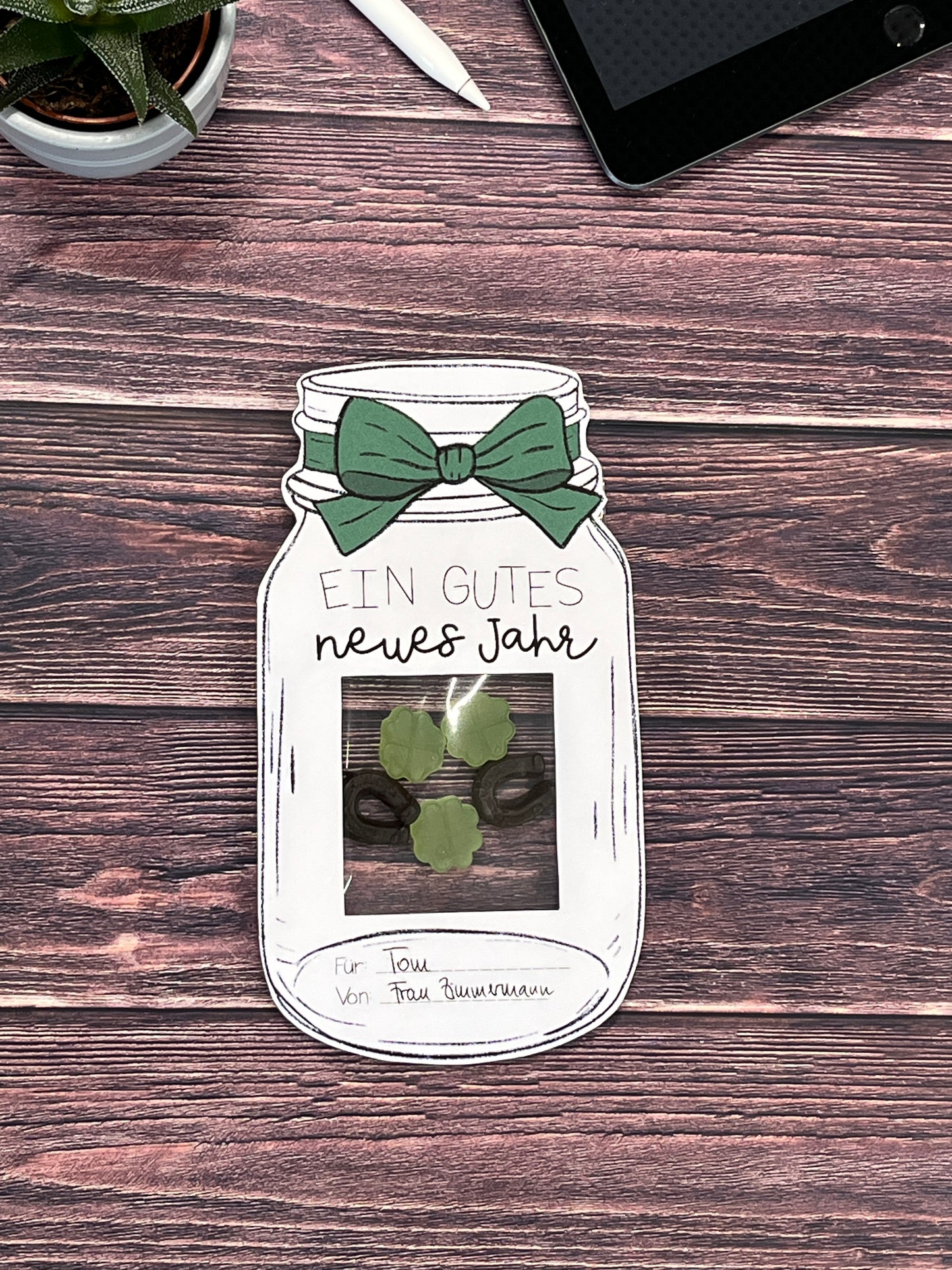 Geschenk zum neuen Jahr / Neujahrsgruß