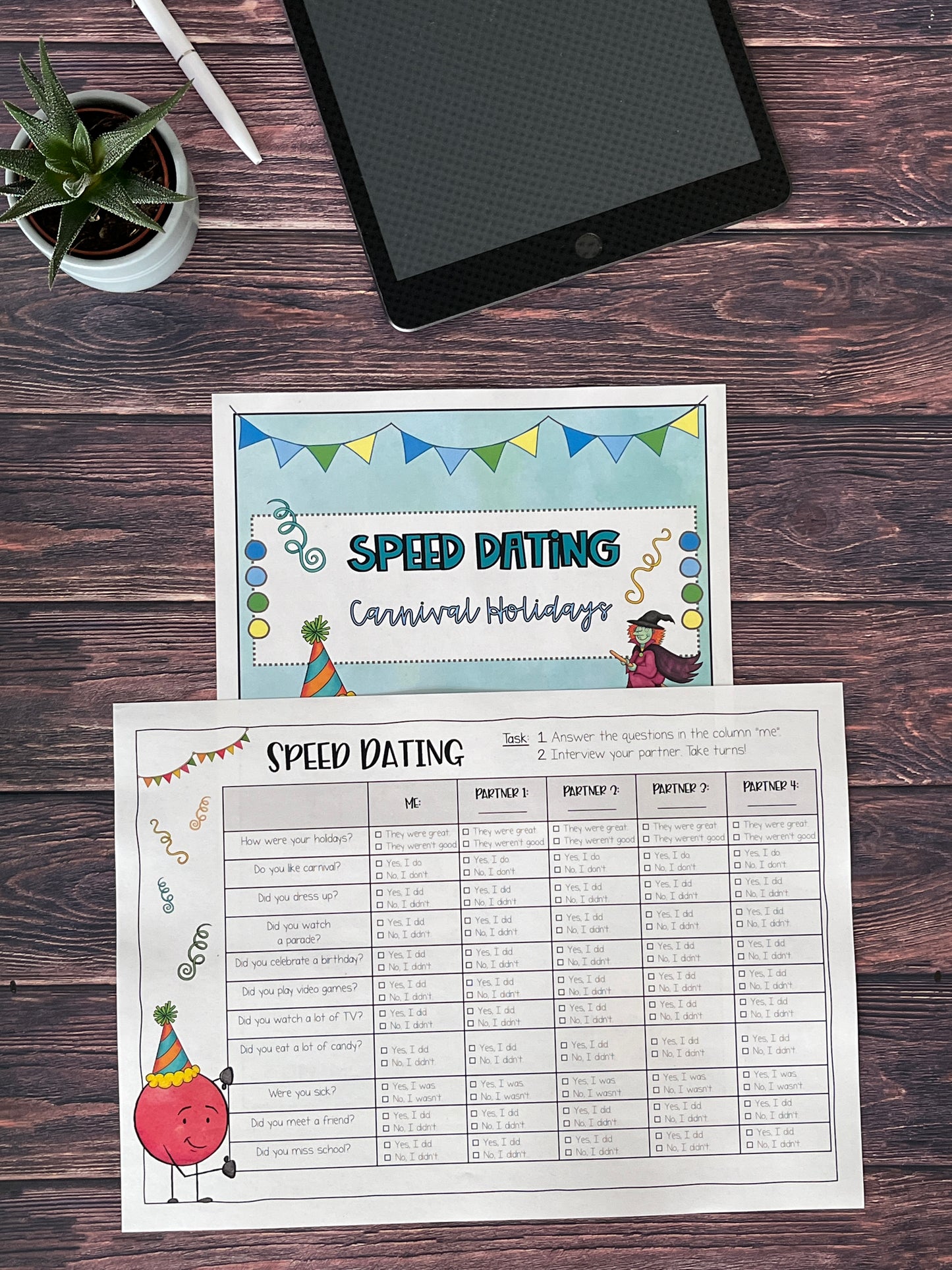 Speed Dating: Carnival Holidays