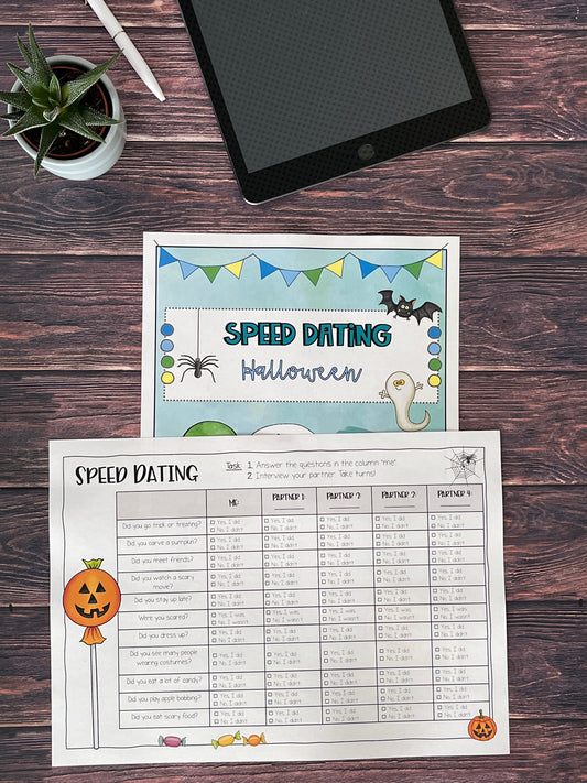Speed Dating: Halloween