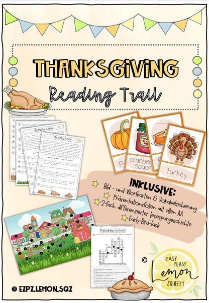 Thanksgiving - English Reading Trail (Lesespurgeschichte)