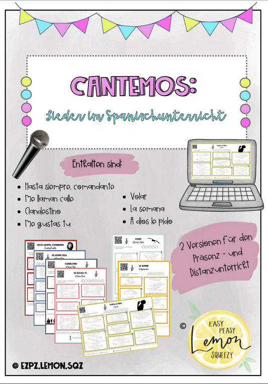 Cantemos: Lieder im Spanischunterricht / Lieder Spanisch