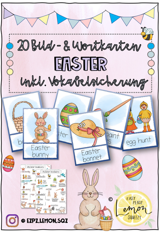 Easter - Picture and Wordcards