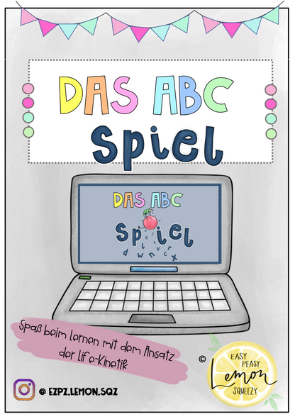 Das ABC-Spiel - Das Alphabet im DAZ-Unterricht