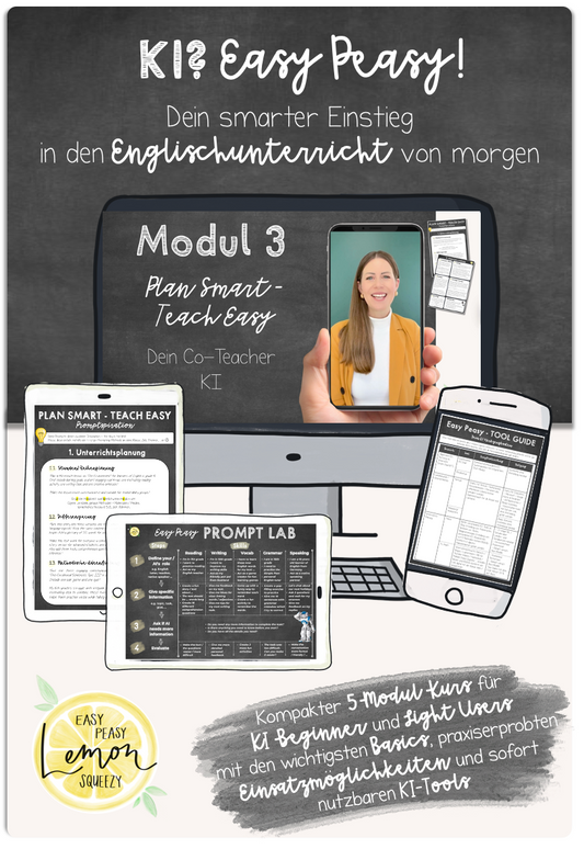 KI? - Easy Peasy! Dein smarter Einstieg in den Englischunterricht von morgen