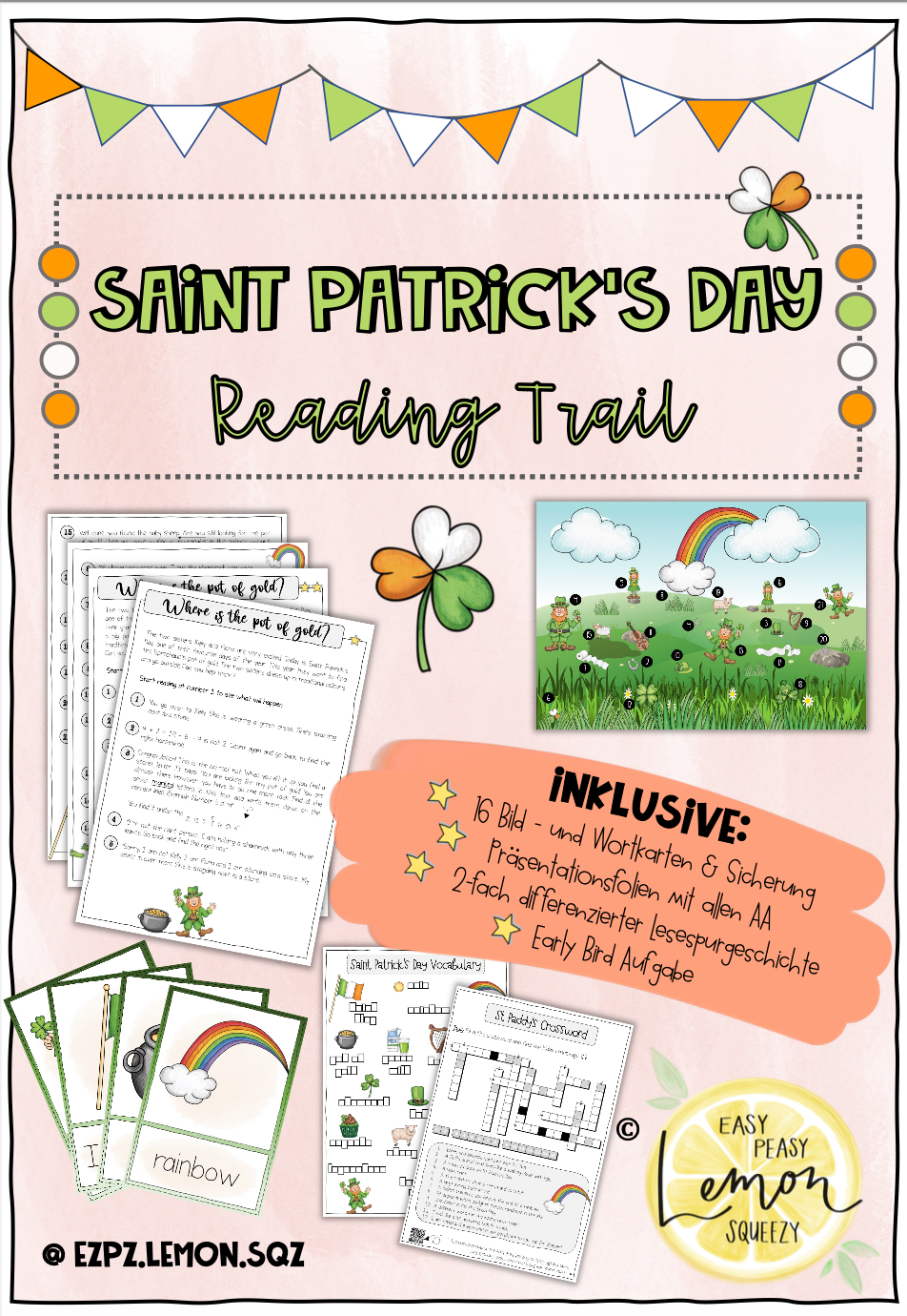 St. Patrick's Day - Reading Trail (Lesespurgeschichte)