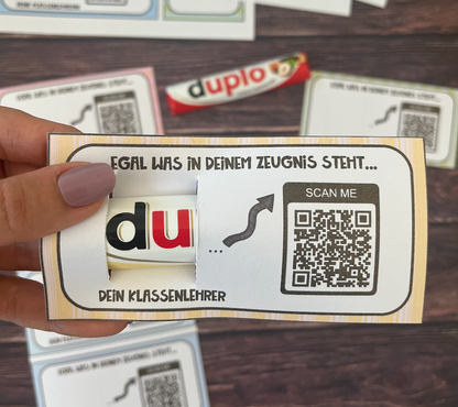 Geschenk Sommerferien / Zeugnis