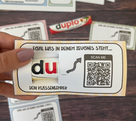 Geschenk Sommerferien / Zeugnis