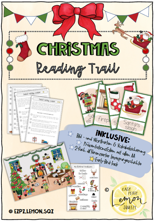 Christmas - English Reading Trail (Lesespurgeschichte)