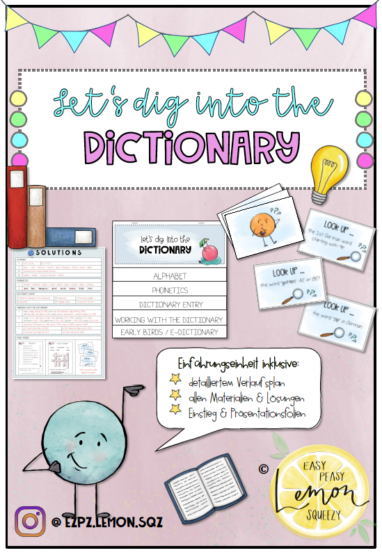 Working with the Dictionary (Introductory Unit)