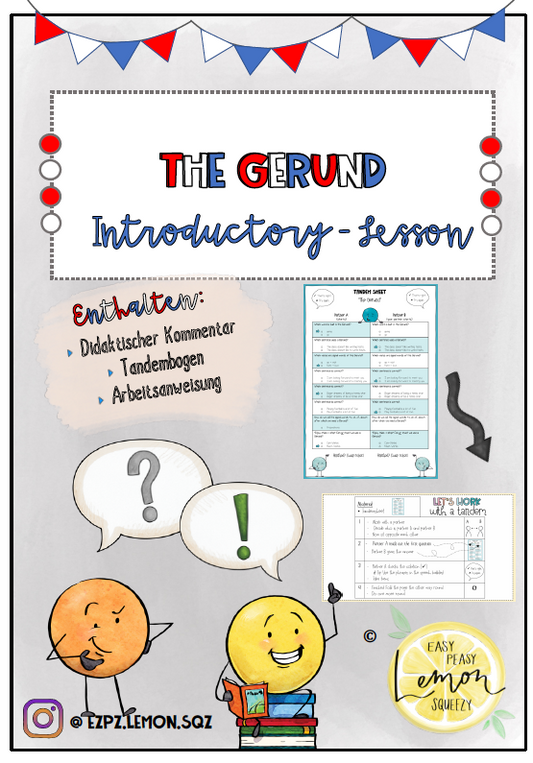 The Gerund - Tandemsheet