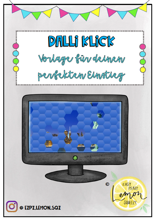 Dalli Klick - Vorlage für deinen perfekten Unterrichtseinstieg