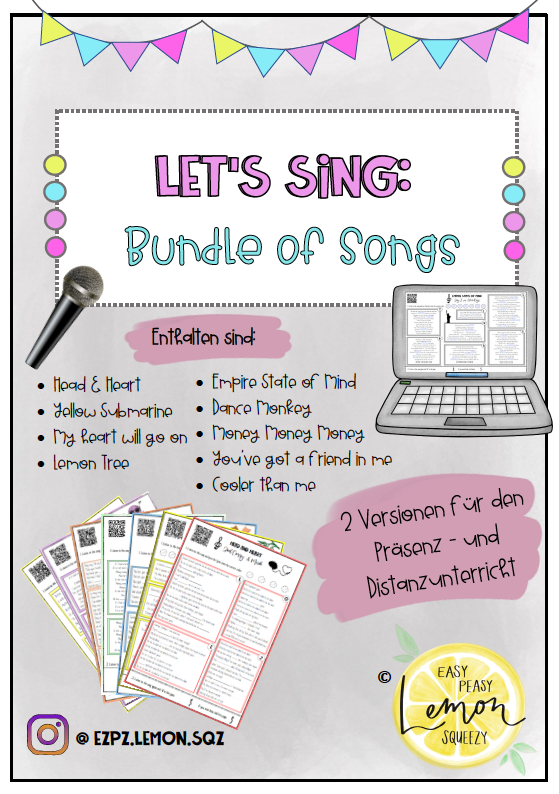 Songs im Englischunterricht - Part 1