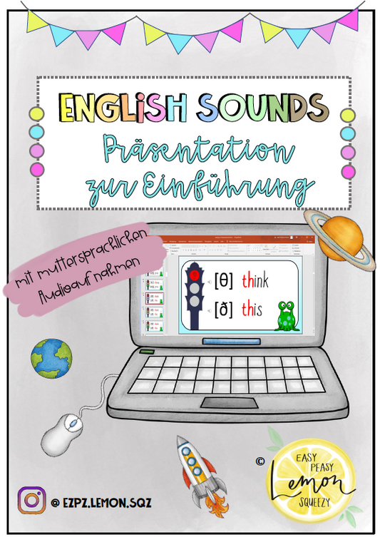 English Sounds / Phonetics - Präsentation zur Einführung