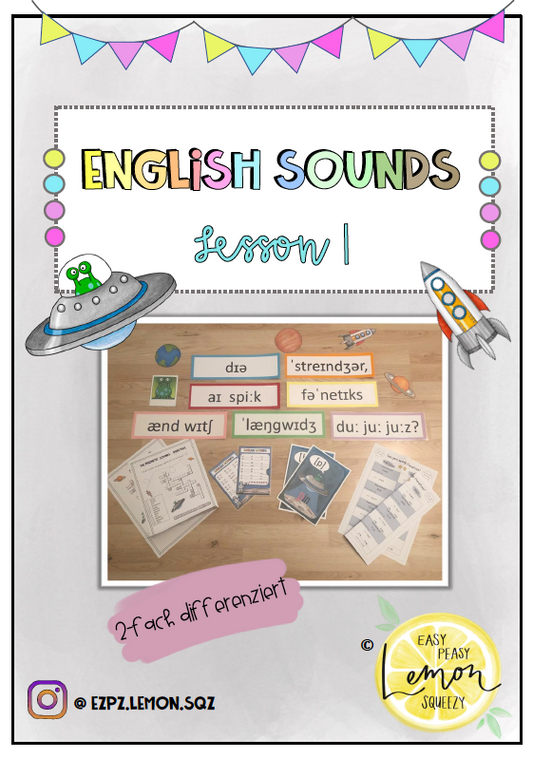 English Sounds / Phonetics (Lesson 1)