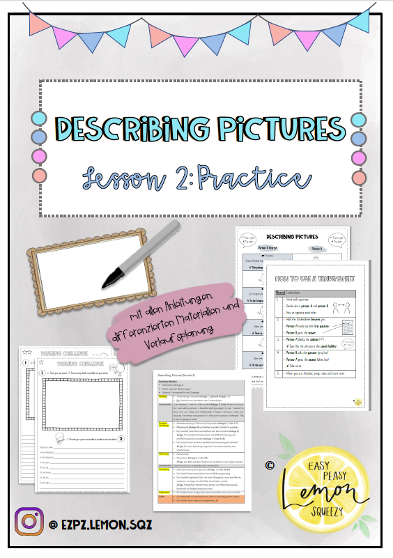 Describing Pictures (Practice - Lesson 2)