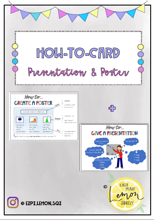 How-to-Card: Presentation and Poster