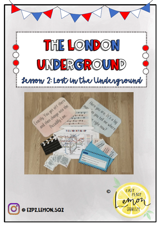 Lost in the Underground (London Underground / Tube - Lesson 2)