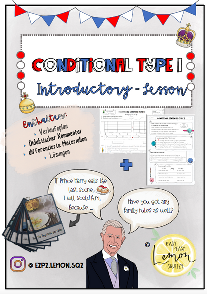 Materialpaket: Conditional / If Clauses 1 & 2 - Introductory Lessons