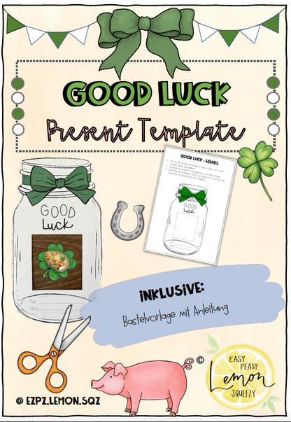 Materialpaket: Glücksbringer (Abschluss-)Prüfungen (Deutsch und Englisch)