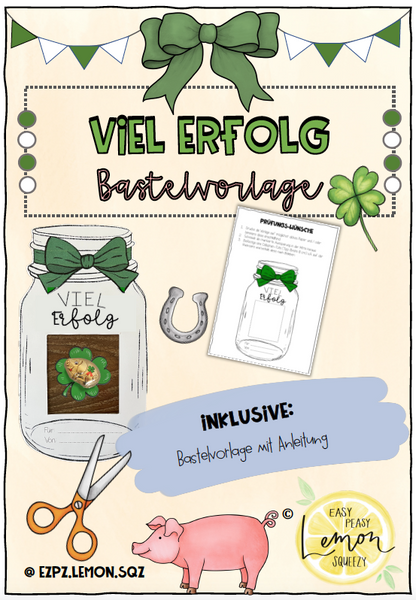 Materialpaket: Glücksbringer (Abschluss-)Prüfungen (Deutsch und Englisch)