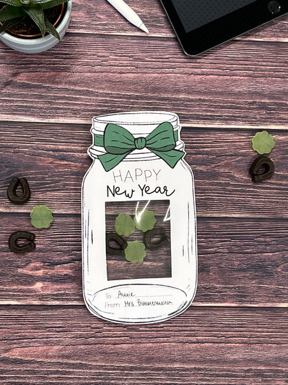 Geschenk New Year / Happy New Year Present