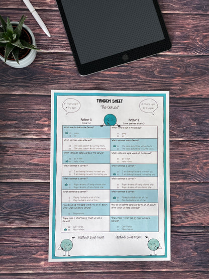 The Gerund - Tandemsheet