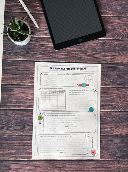 The Past Perfect - Practice Sheet