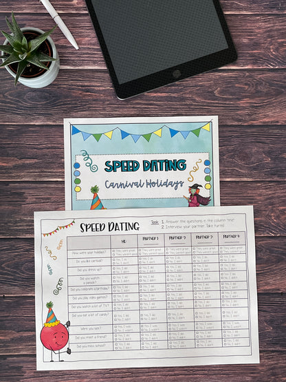 Speed Dating: Carnival Holidays