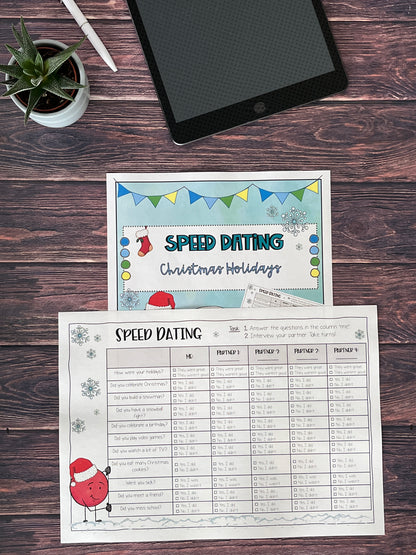 Speed Dating: Christmas Holidays