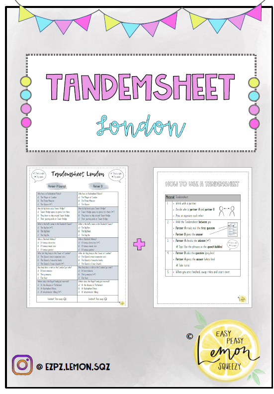 Tandem-Sheets (Growing Bundle)