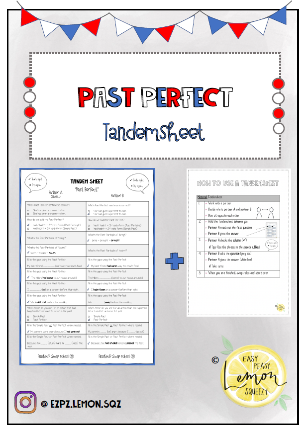 Tandem-Sheets (Growing Bundle)