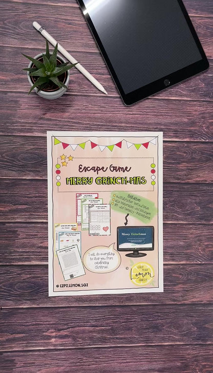 Merry Grinch-Mas: A Christmas Escape Game