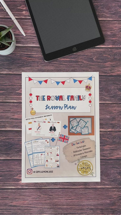 Bundle: Royal Family Lesson + Conditional I Introduction