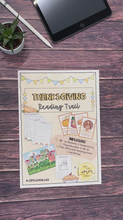 Thanksgiving - English Reading Trail (Lesespurgeschichte)