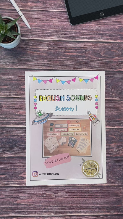 English Sounds / Phonetics (Lesson 1)