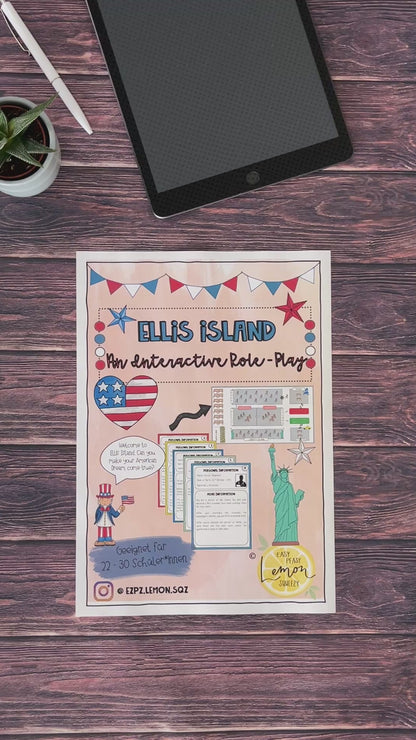 Bundle: Ellis Island (Reading + Role-Play)