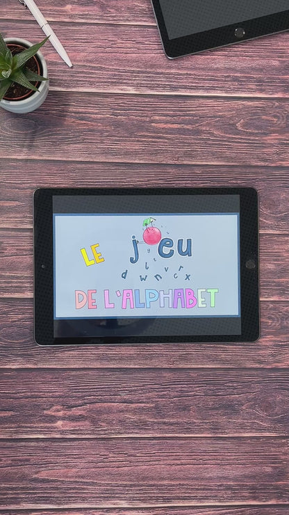 Le jeu de l'alphabet