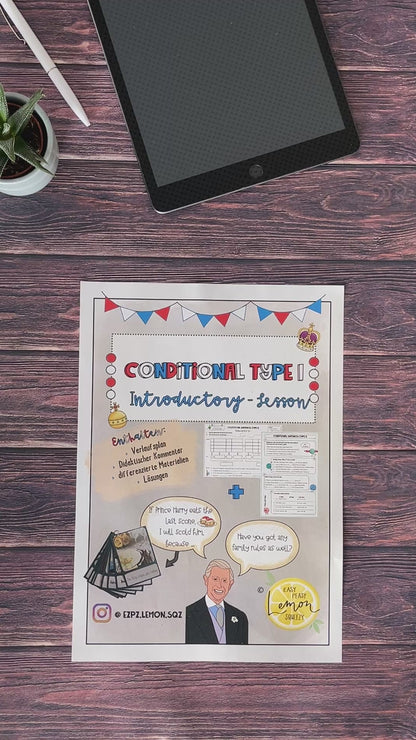 Bundle: Royal Family Lesson + Conditional I Introduction