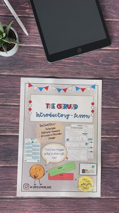 The Gerund: Introductory Lesson (Double Lesson)