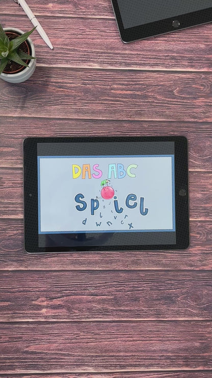 Das ABC-Spiel - Das Alphabet im DAZ-Unterricht